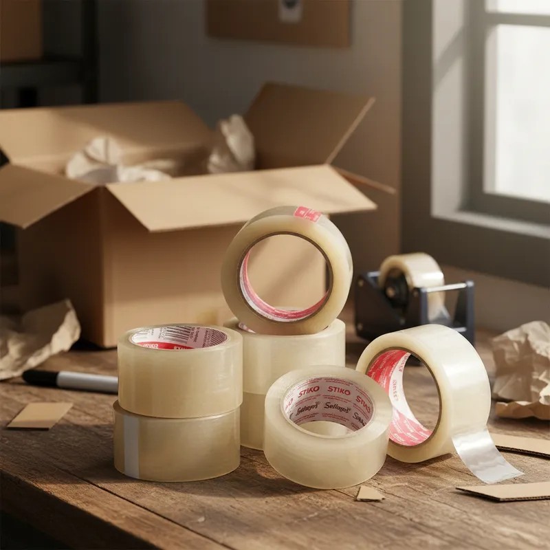 Cinta Embalaje Transparente 48 mm x 50 mts (x unidad)