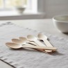 Cucharas de Madera Descartables 16 cm (x 100 unidades)