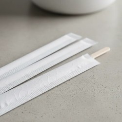 Agitadores de Café de Madera 15 cm Ensobrados (x 1000 unid)