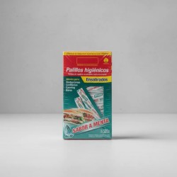 Escarbadientes Madera Sabor Menta Ensobrados (caja x 500 unidades)