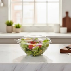 Ensaladera con Tapa con Precinto de Seguridad (x 100 unidades)