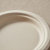 Plato BIO Bagazo de Caña Natural 17 cm (pack x 50 unidades)