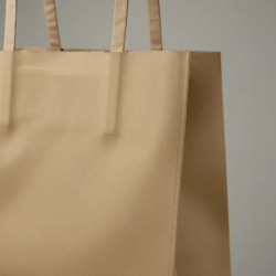 Bolsa Kraft Marrón 30 x 12 x 41 cm con manija (Mod Acuario)