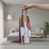 Bolsa para Botella *COLOUR WINE* 14 x 8 x 40 cm con manija
