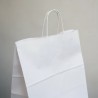 Bolsa Papel Blanco 36 x 22 x 39 cm con manija (Mod Luna)