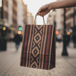 Bolsa Papel *Guarda Pampa* 22 x 10 x 30 cm con manija