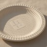 Plato BIO Fécula de Maíz Grande (23 cm) pack x 12 unidades