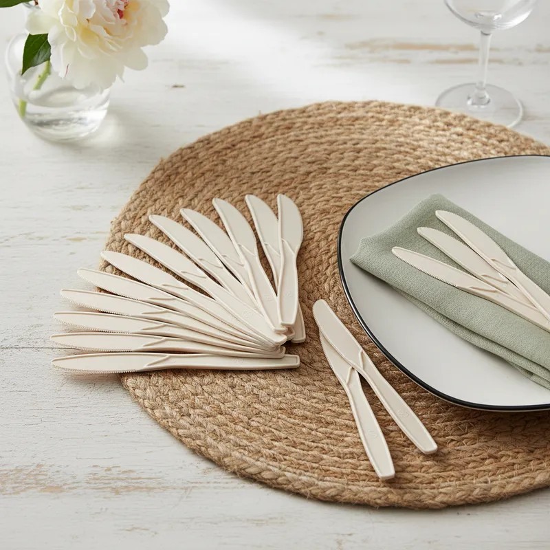 Cuchillo BIO Fécula de Maíz Reforzado (pack x 50 unidades)