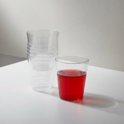 Vaso Plástico MURANO Cristal 210 cc (7,1 x 8,2 cm) x 12 unidades