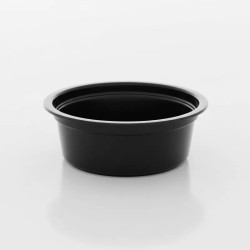Pote Aderezos 25 cc NEGRO (pack x 100 unidades)