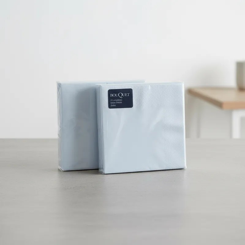 Servilletas Bouquet 24 x 24 Blancas D/Pliego (pack x 25 unid)