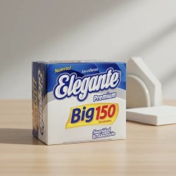 Servilletas 32 x 32 Tissue Blanco Elegante (pack x 150) cód 945