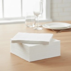 Servilletas 27 x 33 Blanca Elegante (caja x 1000)