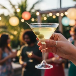 Copa Martini / Margarita PS Cristal 225 cc (x 24 unidades)