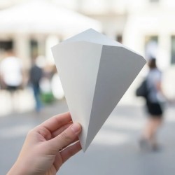 Cono Papas Fritas de Cartón (pack x 200 unidades)