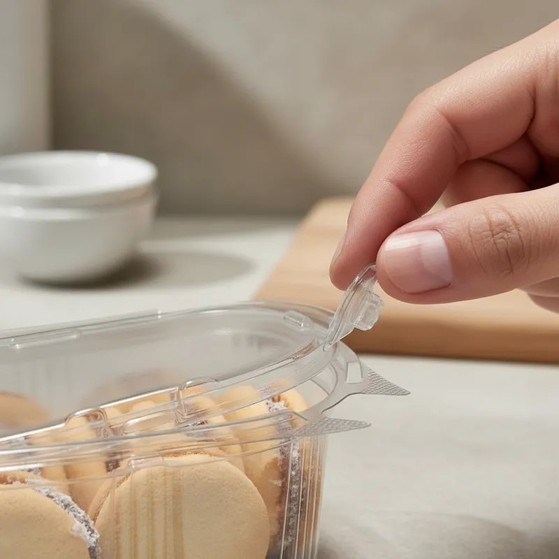 Pote PET 500 cc Cotnyl (12 x 8 x 6 cm) c/evidencia de cierre (x 100)