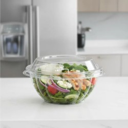 Bowl Plástico Darnel 48 oz (1400 cc) con  tapa (x 100 unidades)