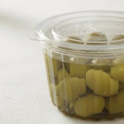 Pote Redondo con Tapa Mediano 450 cc (x 100 unidades)