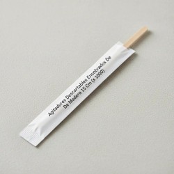 Agitadores de Café de Madera 15 cm Ensobrados (x 1000 unid)