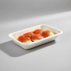 Bandeja 102 BIO Fécula de Maíz (12 x 17,5 x 4 cm) x 75 unidades