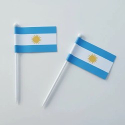 Banderitas Plásticas ARGENTINA (x 500 unidades)