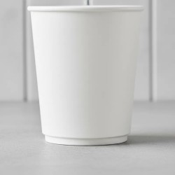 Vaso Polipapel 14 oz Doble Pared Blanco (x 100 unidades)