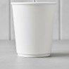 Vaso Polipapel 14 oz Doble Pared Blanco (x 100 unidades)
