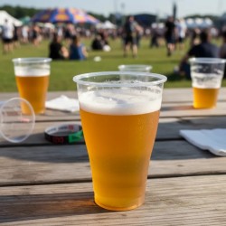 Vaso *PINTA* Plástico Cristal 500 cc (pack x 50 unidades)