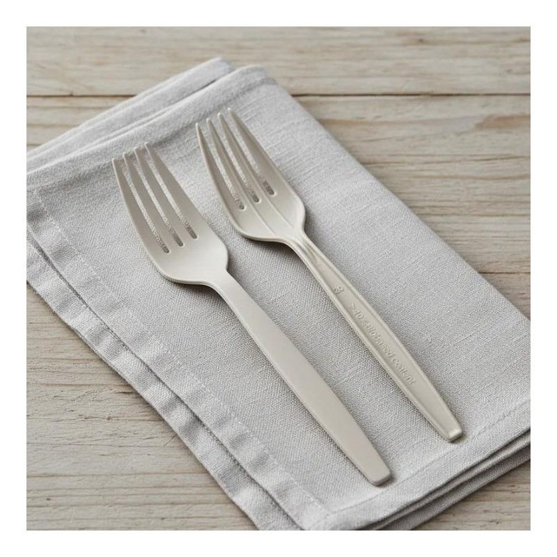 Tenedor BIO Fécula de Maíz Reforzado (pack x 12 unidades)