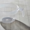 Taza plástica CRISTAL p/café 90 cc (x 50 unidades)