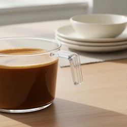 Taza plástica CRISTAL p/café 110 cc (x 50 unidades)