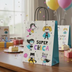 Bolsa * Super Chica * 22 x 10 x 30 cm c/ manija