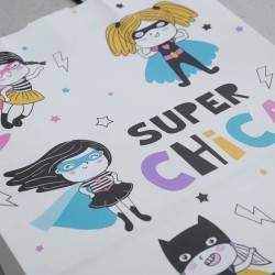 Bolsa * Super Chica * 22 x 10 x 30 cm c/ manija