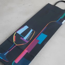 Bolsa para Botella *COLORVINO* 14 x 8 x 40 cm con manija
