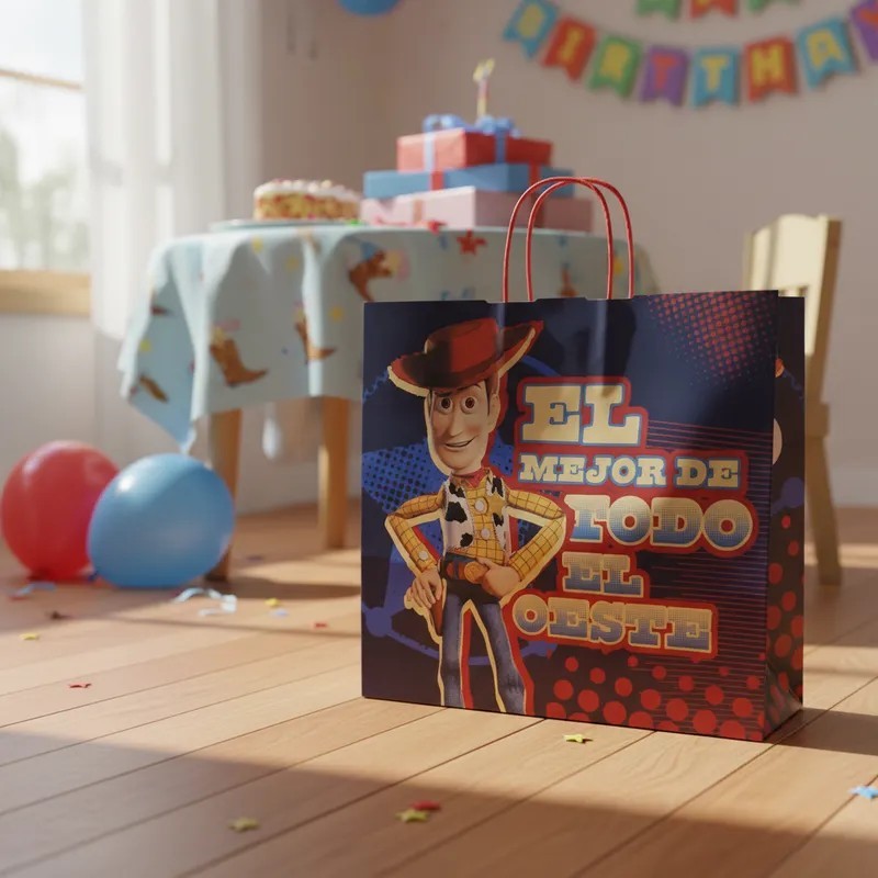 Bolsa Papel *Toy Story* 32 x 10 x 30 cm con manija
