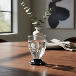 Copa de Vino DANUBIO Pie Negro 220 cc (x 50 unidades)