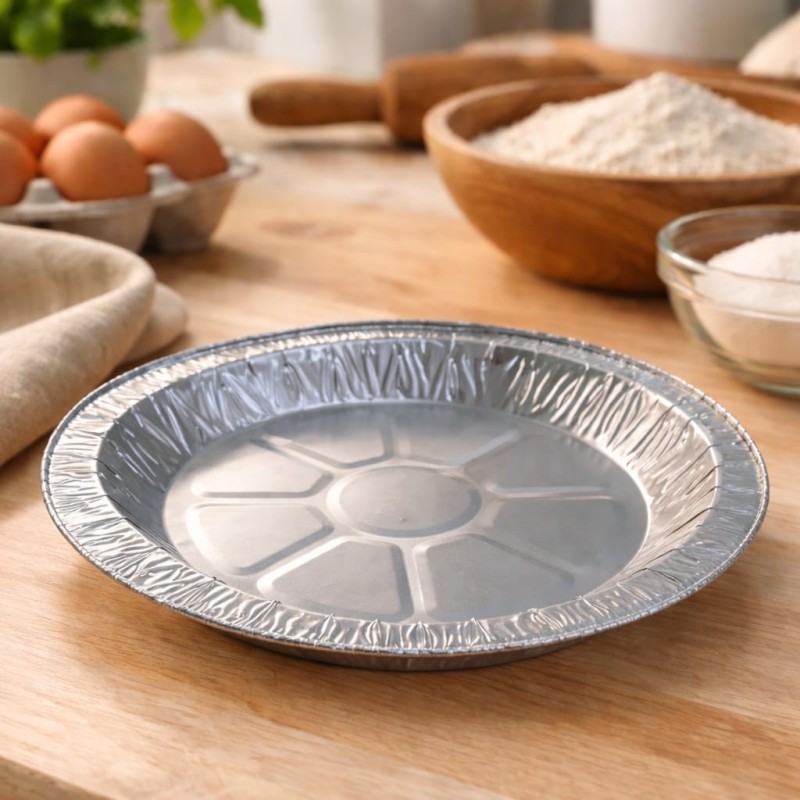 Tartera Aluminio P 17 (16.5 / 12.5 cm h: 2,1 cm) x 50 unidades