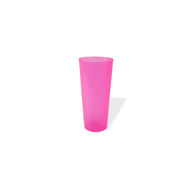Vaso trago largo PP FUCSIA MAGENTA (pack x 10 unidades)
