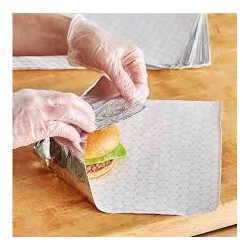 Papel Aluminio TERMICO 30 x 40 cm (x 500 hojas / 2.5 kgs aprox)