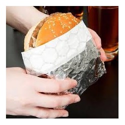 Papel Aluminio TERMICO 30 x 40 cm (x 500 hojas / 2.5 kgs aprox)