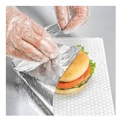 Papel Aluminio TERMICO 30 x 40 cm (x 500 hojas / 2.5 kgs aprox)