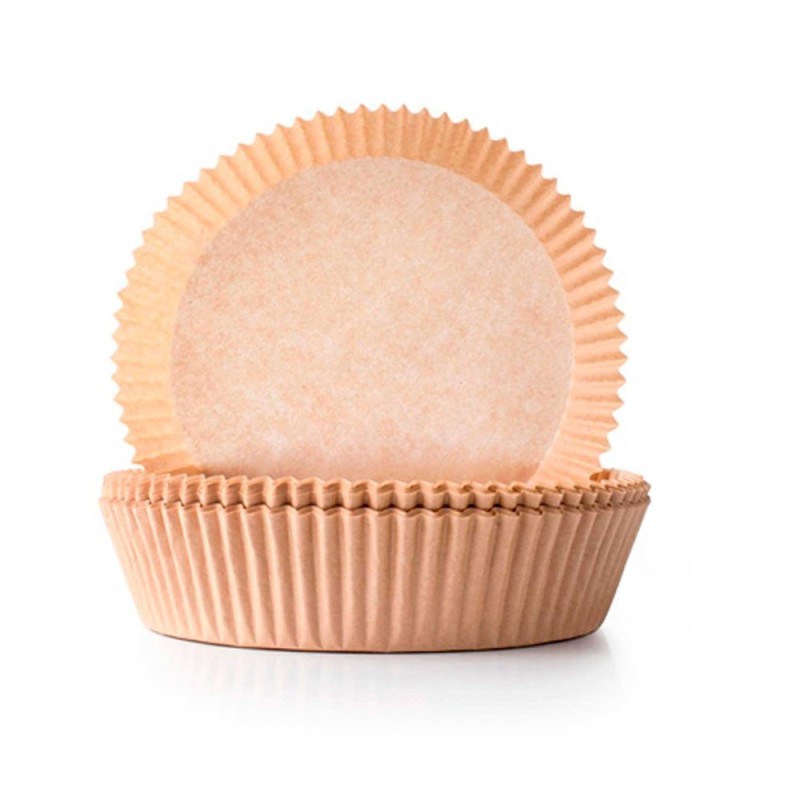 Molde Papel p/ Freidora de Aire Diám. 20 cm (h: 4 cm) x 25 unidades