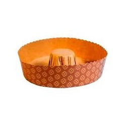 Molde Papel p/ Roscas Diám 22 cm (h: 5 cm) x 100 unidades