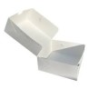 Caja Torta Blanca c/Tapa Adherida 25 x 25 x 15 cm (x 10 unid)