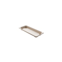 Bandeja Bagazo Caña c/Tapa Cristal 22 x 9 h: 5 cm (x 125 unid)