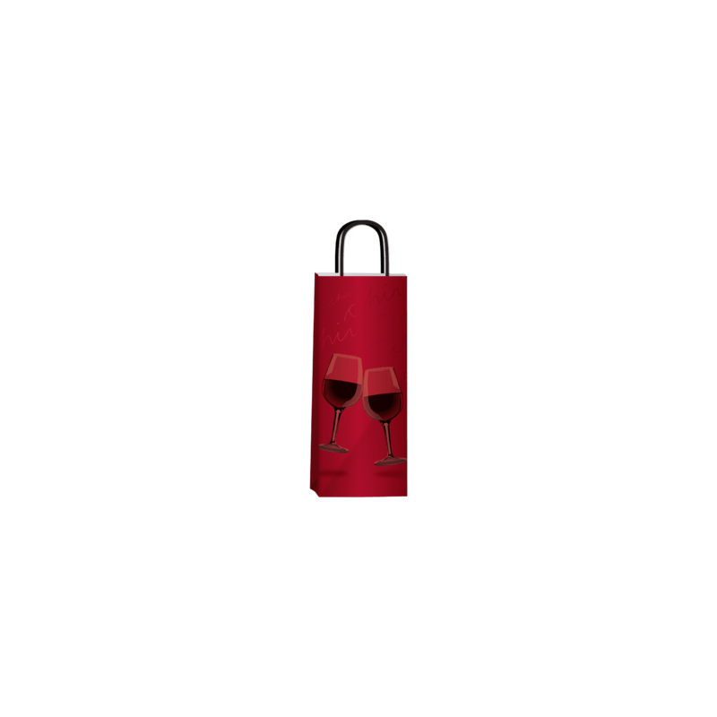 Bolsa para Botella *CELEBRAR* 14 x 8 x 40 cm con manija