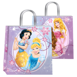 Bolsa Papel *Princesas* 22 x 10 x 24 cm con manija