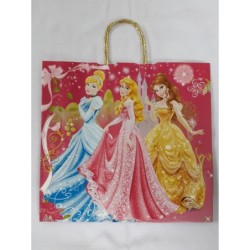Bolsa Papel *Princesas* 32 x 10 x 30 cm con manija