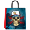 Bolsa Papel *Skull* 22 x 10 x 24 cm con manija