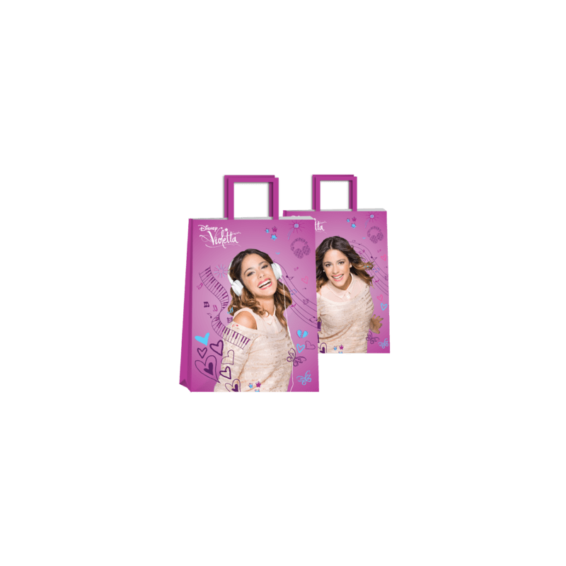Bolsa Papel *Violetta* 22 x 10 x 30 cm con manija